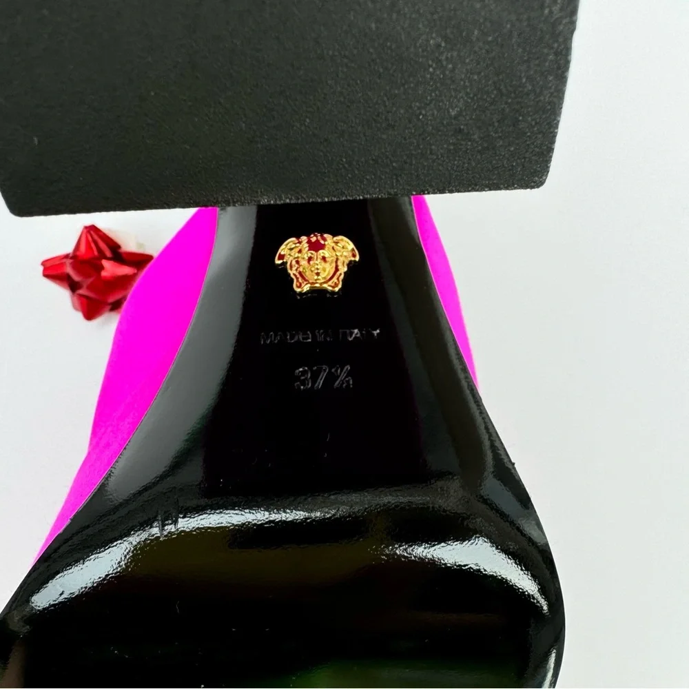 VERSACE PLATFORMS HEELS - Picture 12 of 17